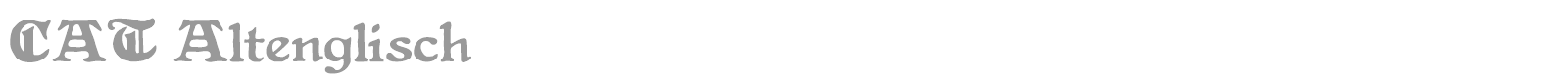 CAT Altenglisch font preview